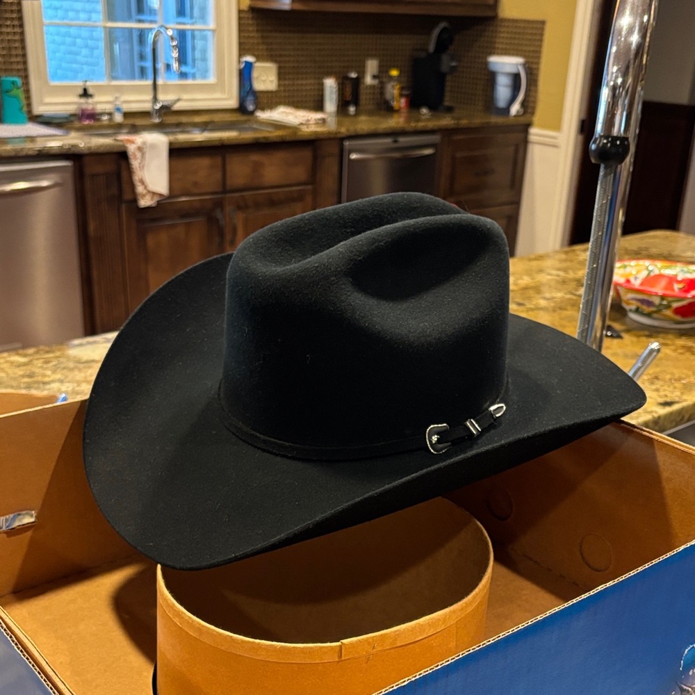 Resistol City Limits Black Western Hat - Picture 15 of 16